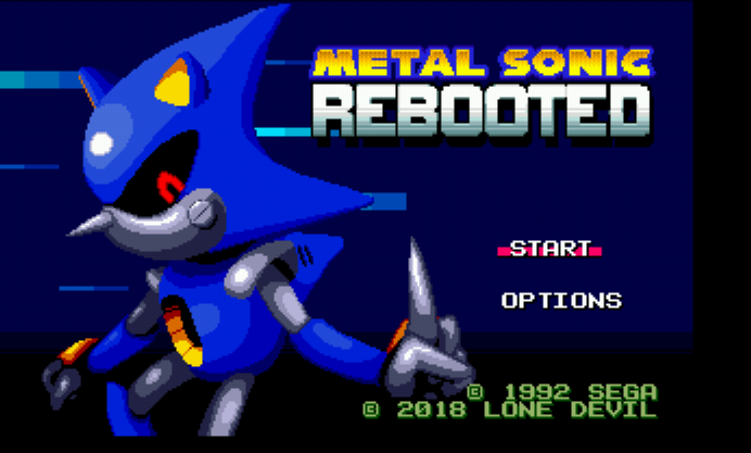 Play <b>Metal Sonic Rebooted</b> Online